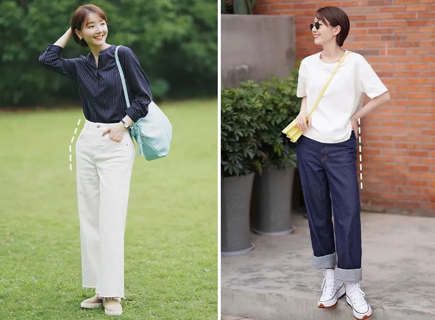 小凡|小个子女生如何挑选完美的裤子，这几点很关键