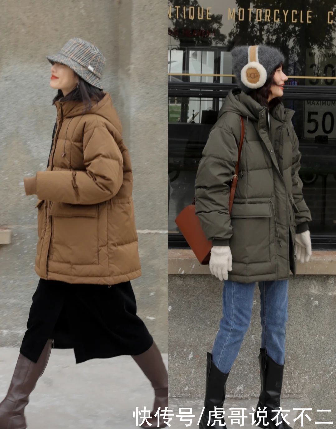 韩系|小个子穿羽绒服怎么摆脱臃肿感?试试这3种韩系穿法,减龄又时尚