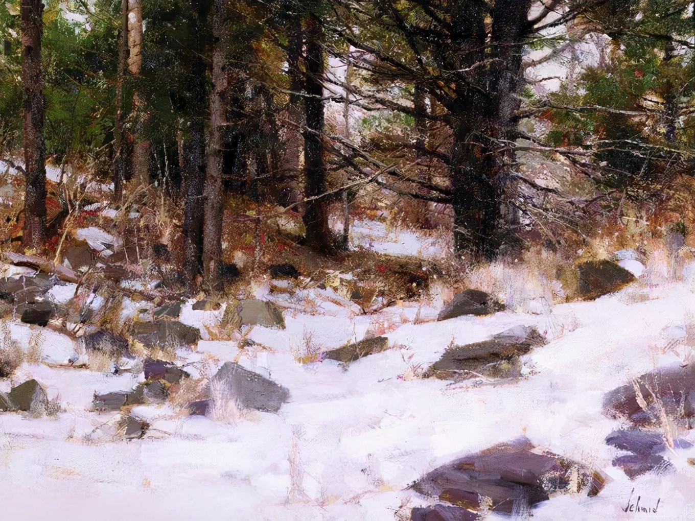 ·斯契米德&当代杰出画家Richard Schmid(理查德·斯契米德)风景作品欣赏