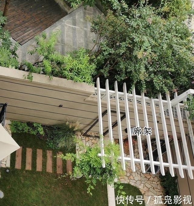 汀步|把70㎡庭院往下挖一层，与地下室连在一起，高低错落能当3个院子用