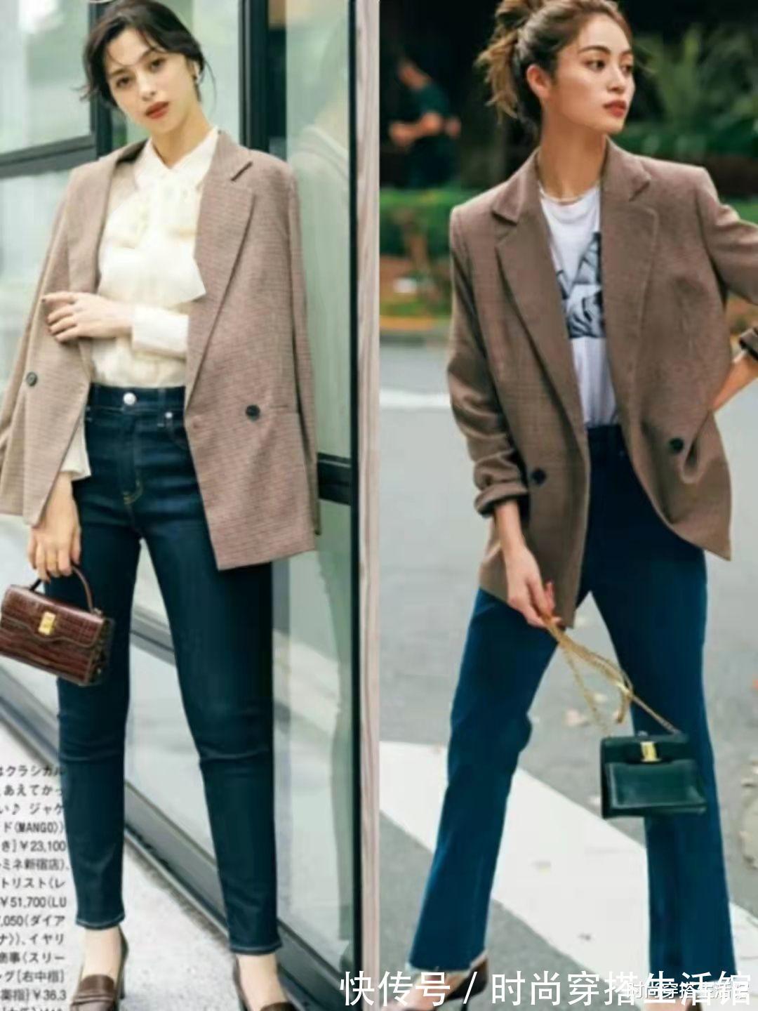 裤子|秋天穿“西服”下面搭什么?建议配这4种裤子,时髦又帅气