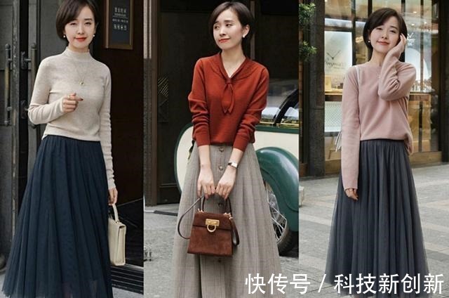 知性 深秋是时候穿毛衣了，送你几个搭配技巧，优雅温柔又时髦！