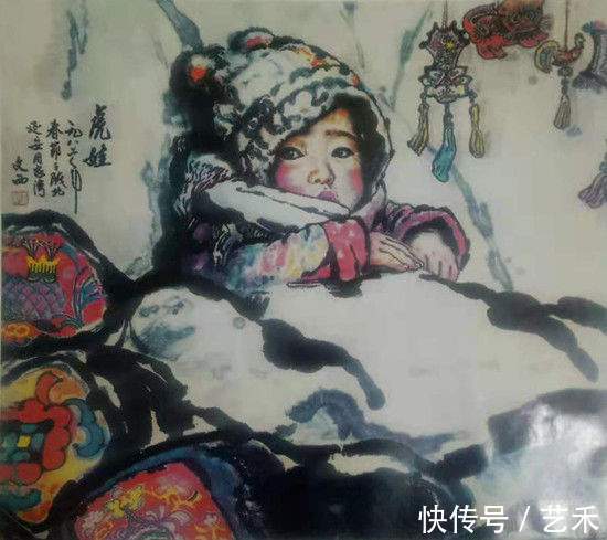 长安画派$崔勤(画家)——以形写神 神形兼备