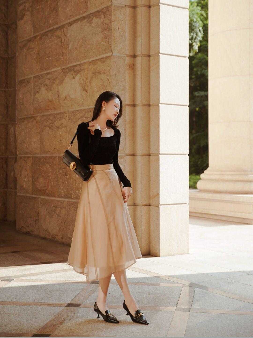 成熟|成熟优雅通勤风，拥有美丽气质，这样穿也很好看