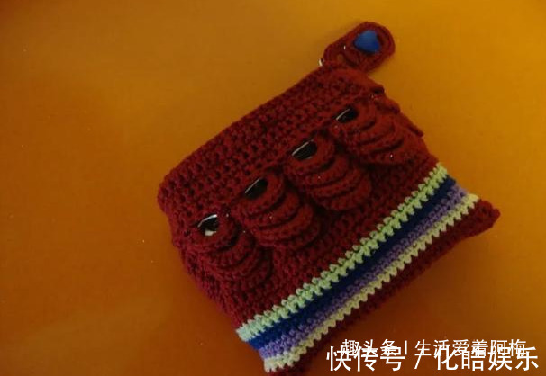 在易拉罐拉环上编织，钩成的包包耐看耐用！DIY变废为宝附教程