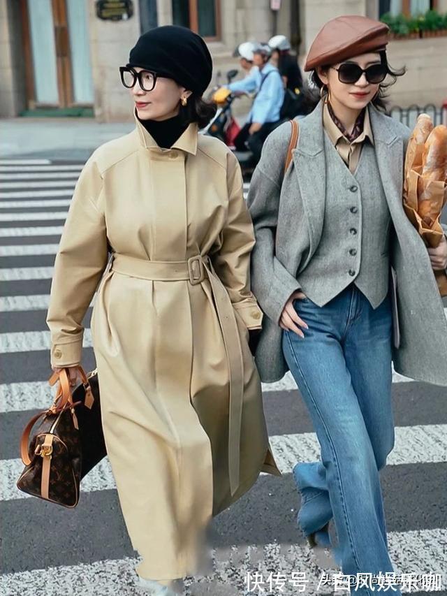 穿搭 今秋的外套流行“过膝不过踝”,舒适显瘦,五六十岁的女人穿太美