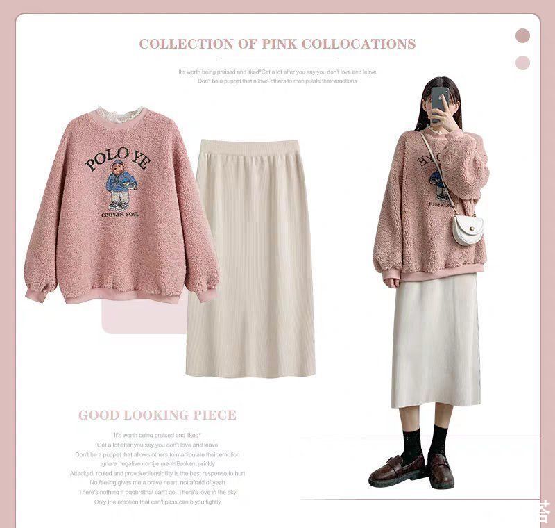  治愈|粉色才是冬季最时髦的打开方式！上身温柔又治愈，男生看了都喜欢