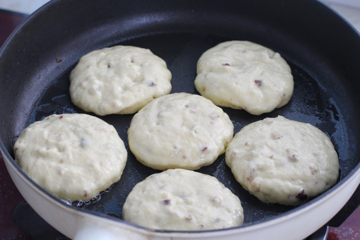 老少皆宜|双手不沾面，搅一搅就能做的粗粮饼，暄软好吃营养丰富，老少皆宜