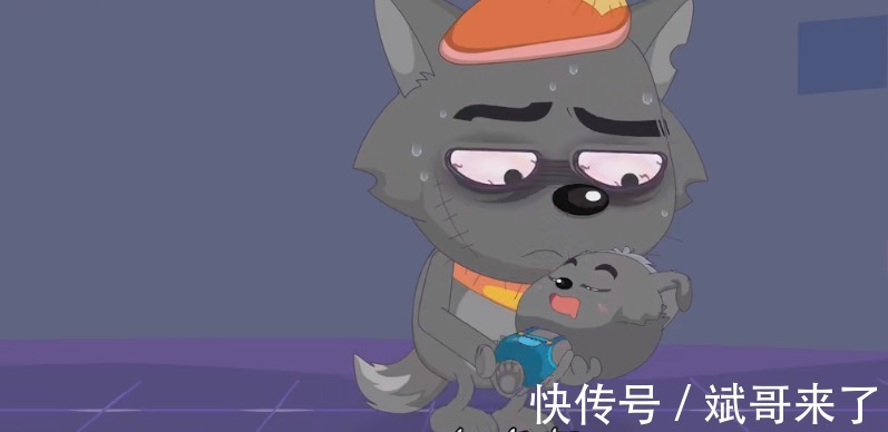 蟹老板|《喜羊羊与灰太狼》筐出未来,灰太狼的新老板曝光,居然是铁公鸡