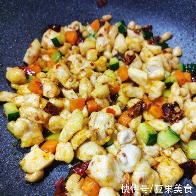 宫爆鸡丁|宫爆鸡丁简单版这样做,隔壁小孩都馋哭了