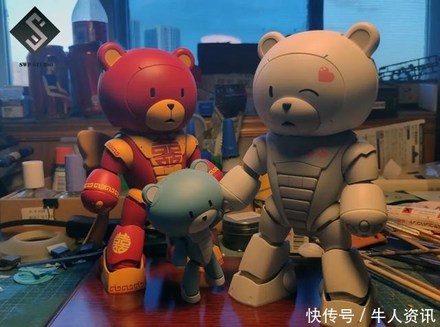 工作室|良心工作室的熊霸三口·暖心