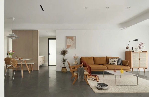 四白|这才是简约不简单！116㎡真正的四白落地，高级感反而藏不住