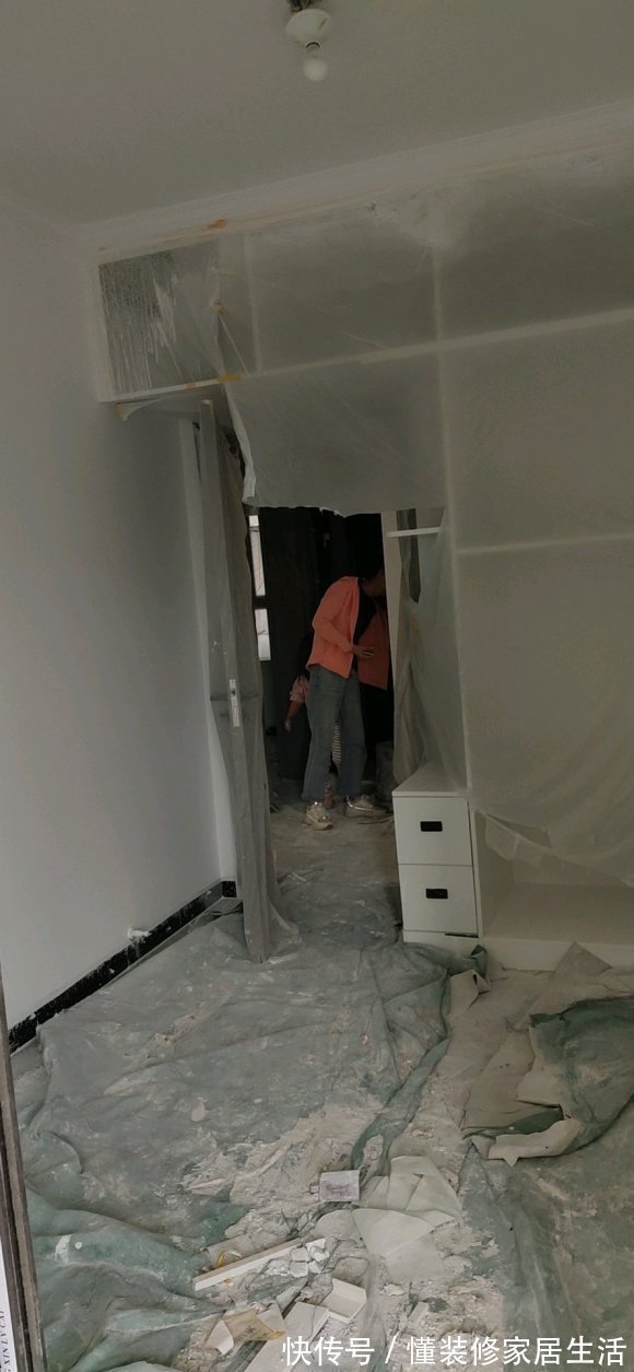 全屋|简装目前花5万,终于快结束了,找亲戚装的确实省钱,就是进度慢