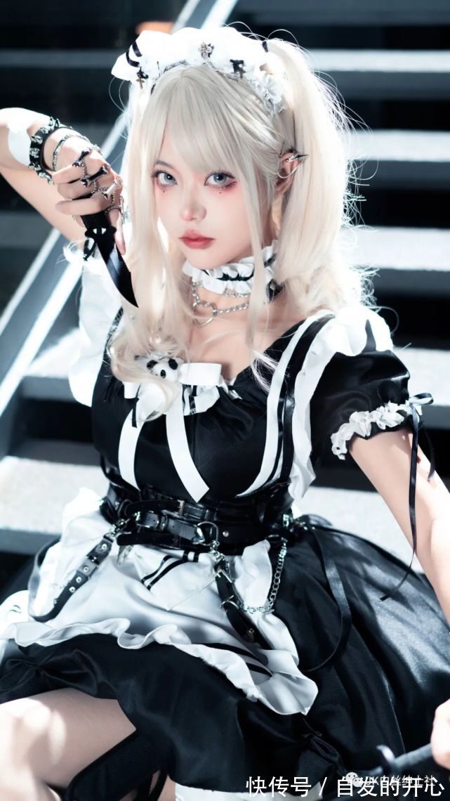 万圣节|cos:万圣节自设战斗女仆cos正片