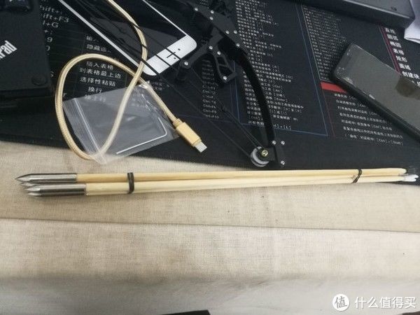 tb|52包邮的短轴三角迷你滑轮复合弓开箱测评
