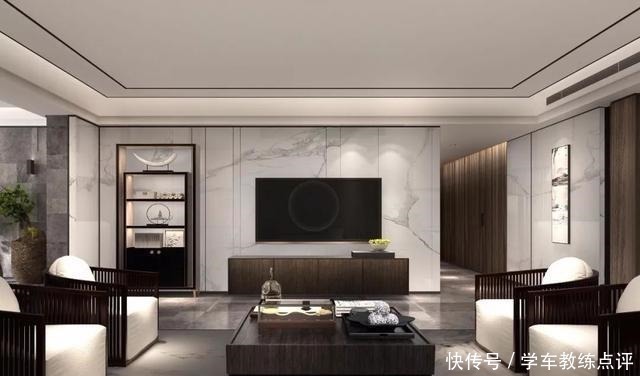 现代|新中式客厅电视墙,儒雅端庄,华丽大方!新中式客厅电视墙,儒雅端庄,华丽大方!