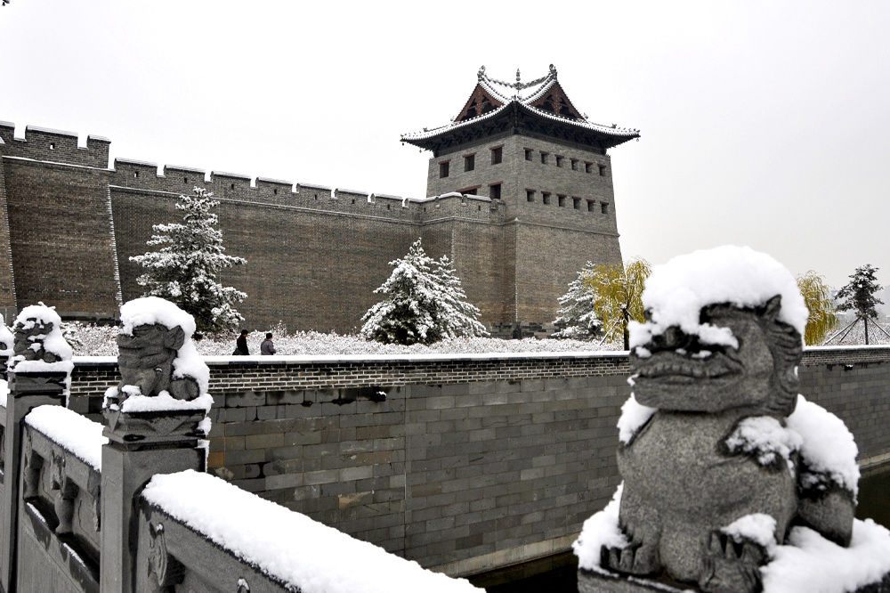 古城|雪润古城大同