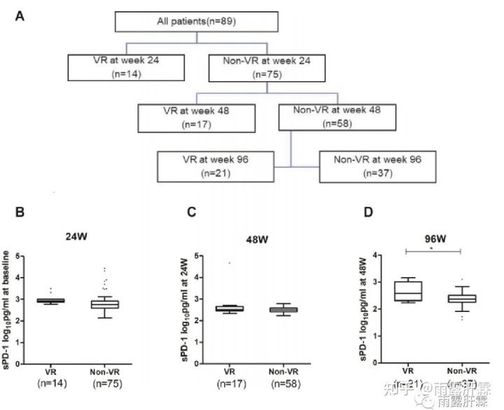 n慢乙肝患者核苷治疗的病毒学应答新指标：血清sPD-1水平