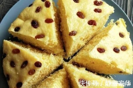 发糕|蒸发糕，别只会放酵母！多加一勺“它”，发糕蓬松香甜，吃着真香！