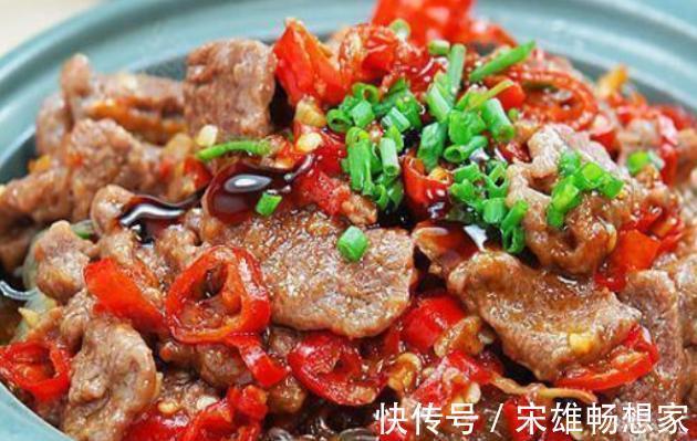 中国人|美食推荐凉拌金针菇、椒香嫩牛肉、粉丝牛肉煲、肉丝炒芦蒿