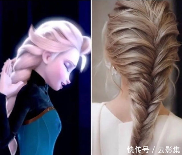 迪士尼公主仿妆：没想到现实中艾莎的头发最丑，乐佩的头发最好看