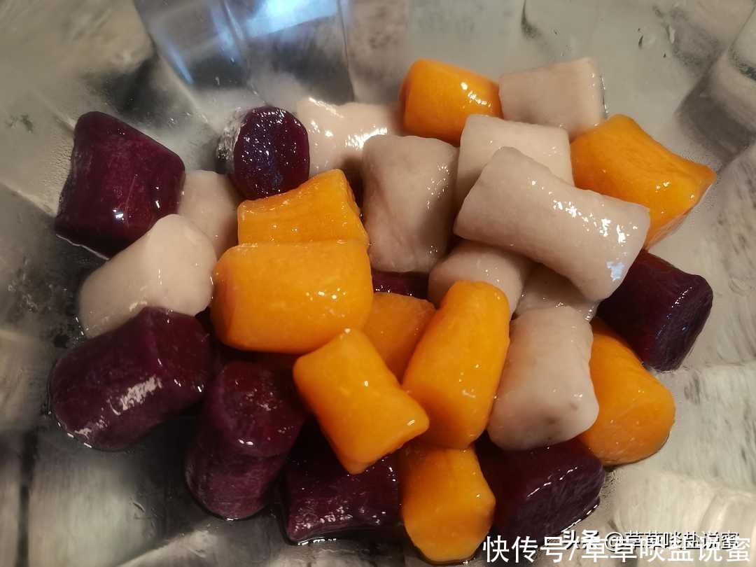 无色素|比鲜芋仙还实在的芋圆，纯天然无色素，芋香浓郁，配方比例很详细