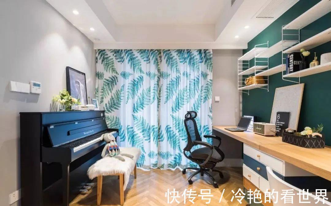 色调|89㎡北欧风小户型,低调灰+白色+原木色设计,打造温馨小家