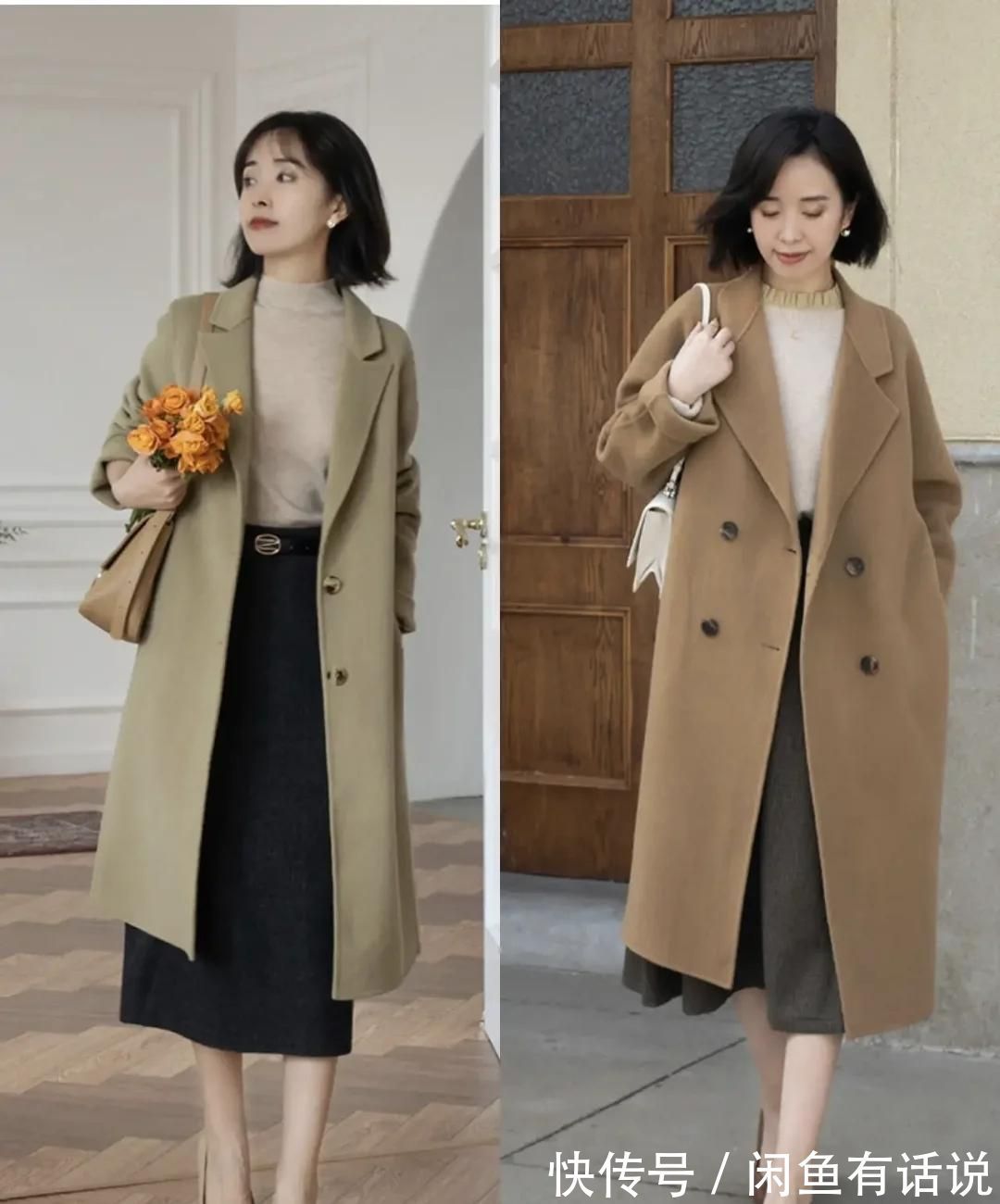 半裙|中年女人穿裙要得体,太长太短都有扮嫩嫌疑,“七分半裙”更优雅