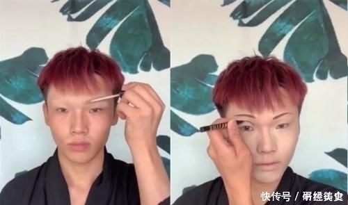 美术生|美术生“仿妆”魏无羡,开局在脸上画画,最后效果缺个蓝忘机