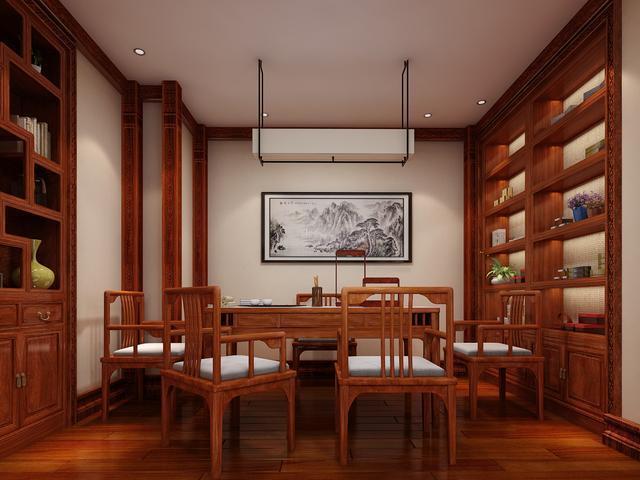 入户感|深圳发现一户人家,315㎡的中式别墅,屋内堆满了红木,太壕了