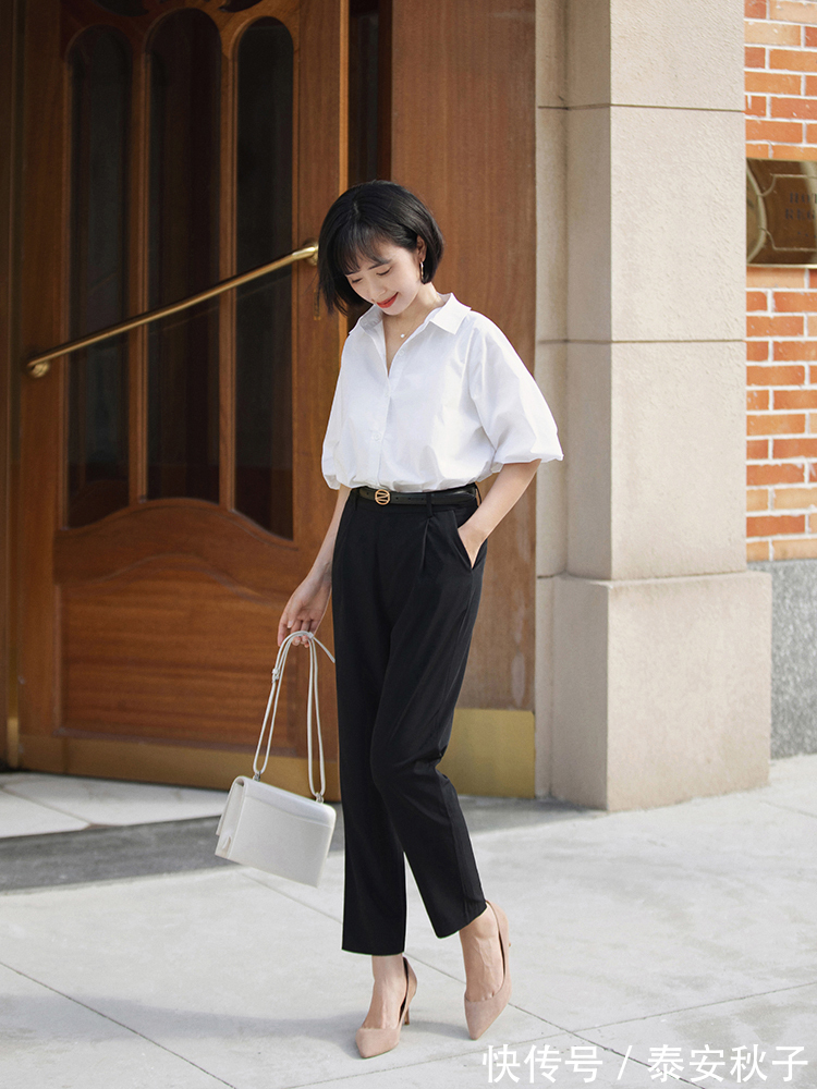 半身裙|谁说穿“白衬衫”土到掉渣?今天教你这样穿:有没有美到你?