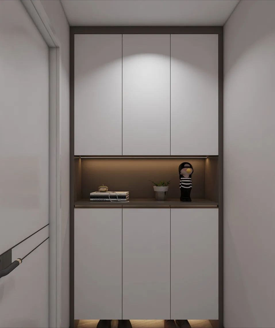 柜身|120平米满满的轻奢风，这套4房两厅设计红遍全小区