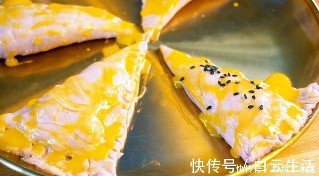 紫薯|不用揉面不用起酥,就能做出酥脆可口的苹果派,一口咬下料超足
