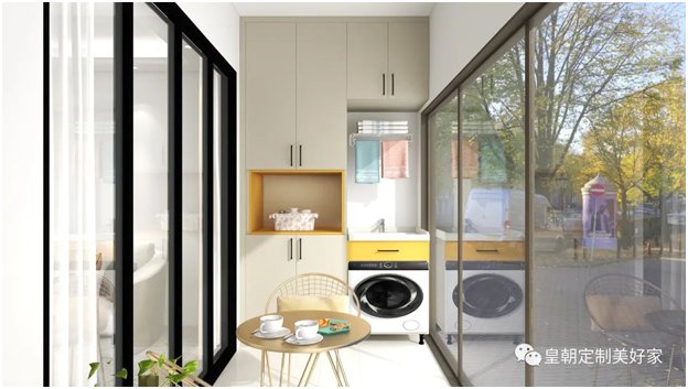 米兰|皇朝全屋定制：这样实用的设计，就算家里只有60平也很合适