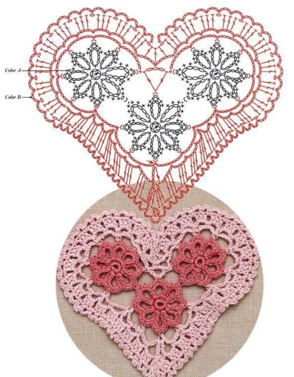 55款钩编平面花片图解,各个形状都有,以后钩什么都可以!收藏