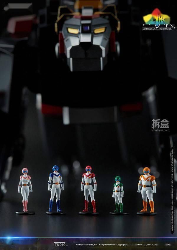 机器人|Blitzway 新品： 百兽王Voltron(战神金刚) -CARBOTIX系列可动手办（38CM高）