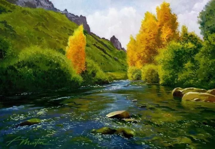 福斯蒂诺|光让人间充满精彩:西班牙画家福斯蒂诺的作品