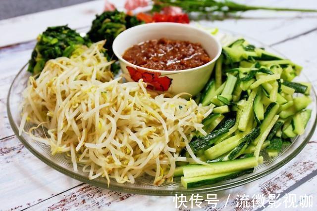 蔬菜|东北名菜酱蘸菜,简单方便又美味,一口便可以吃到几种蔬菜