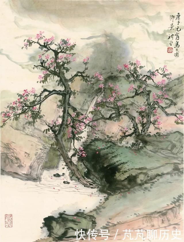 国画#中国南方书画院学术研究中心执行主任、梁基永博士国画作品欣赏