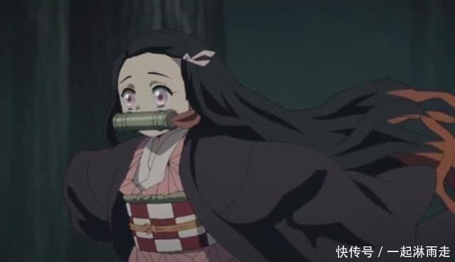 炭治郎|鬼灭之刃祢豆子的最新精美图,这次祢豆子终于不用咬竹筒了