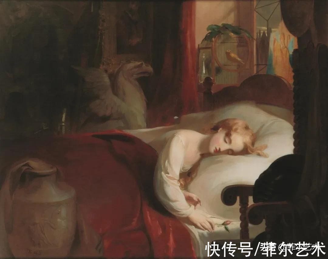 thomas！风格雅致，浪漫热情，色彩简练~美国画家托马斯·萨利油画欣赏