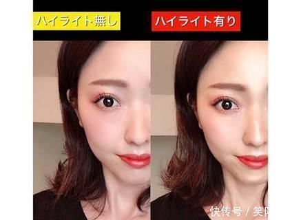 亚洲扁平圆脸的福音来了,一块高光让你的五官变立体,闪成小灯泡