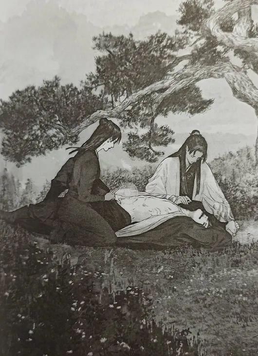  祖师|《魔道祖师》俄版插画合集，剖丹不敢多看，老祖羡气场好强！