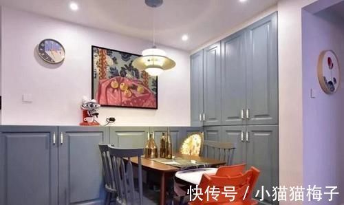 咖色|刚保洁完的100平新房,谈不上豪华,但全屋光打柜子就花了8万