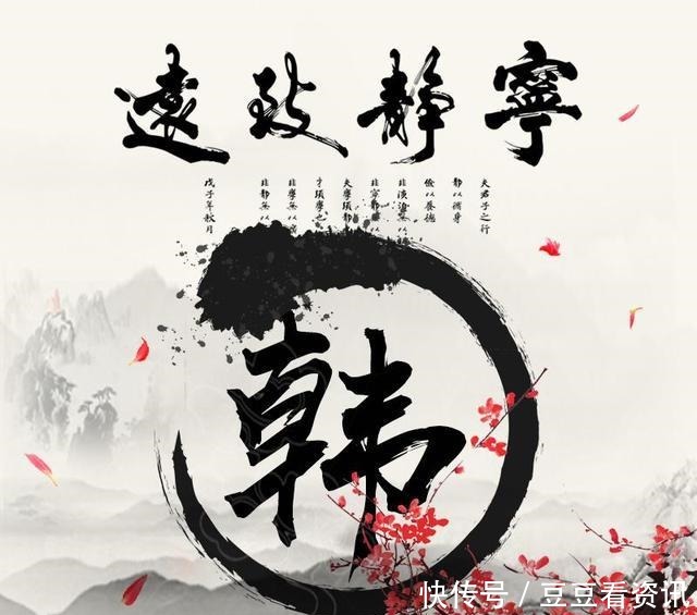 45张姓氏微信头像,山水国画风格,宁静致远!