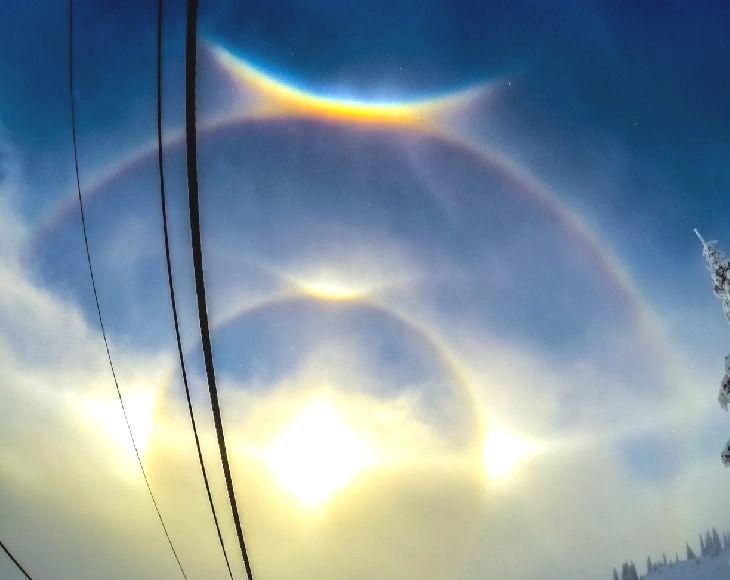 环天顶弧|天上粮仓漏了？河南多地下起了“长粒香型”大雪，不是雪花是雪棍