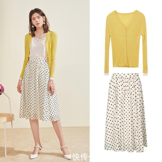 百褶裙时尚好看,3种不同风格搭配示范,你爱哪一种