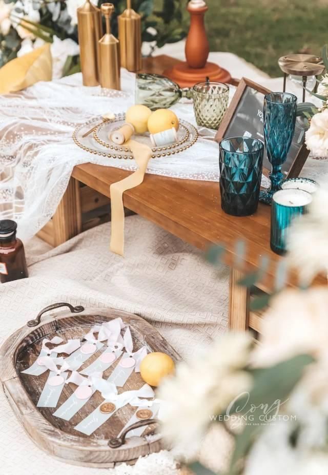 一场别具一格的野餐婚礼,派对般的体验,直接冲到最南端