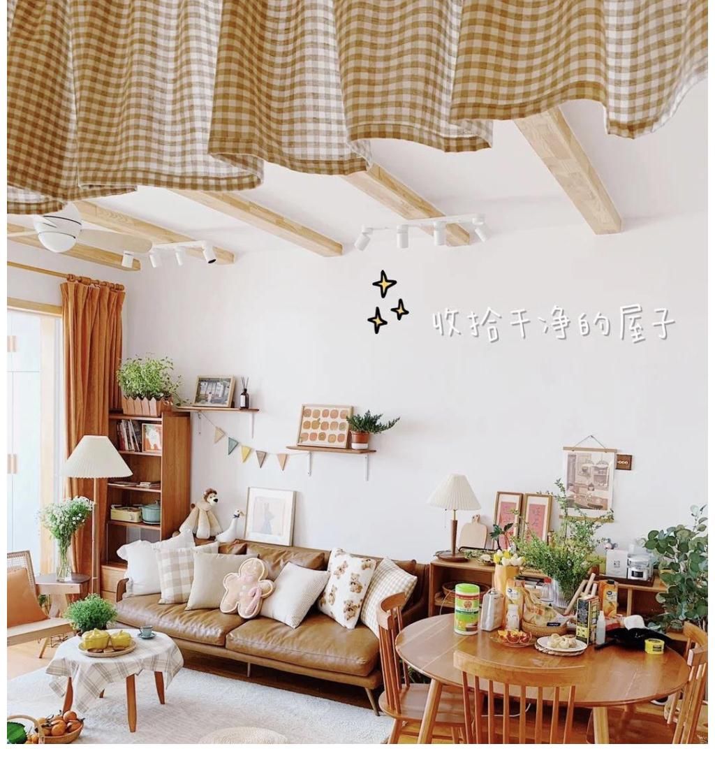 大砖|她家89㎡，空间精打细算，木头白墙，场面极度舒适，太棒了