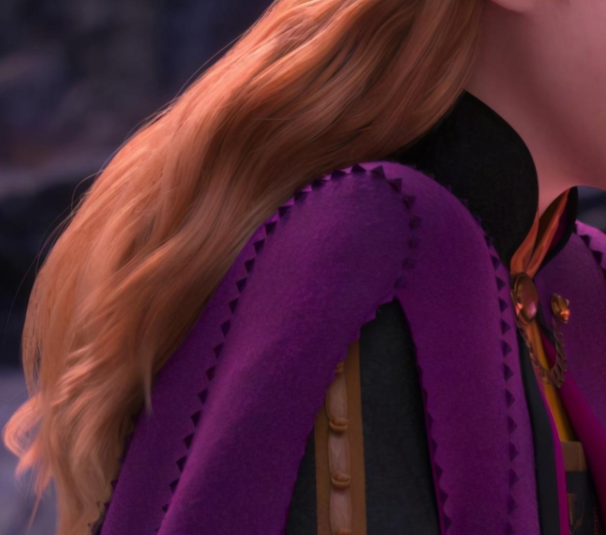 汗毛|冰雪奇缘的细节做得有多强放大截图看,发丝和汗毛都清晰可见